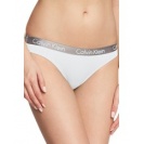 Calvin Klein - dámské kalhotky typu cheekini - bílé