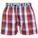 Boxerky REPRESENT CLASSIC MIKE - červená kostka