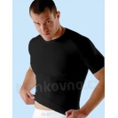 Pánské tričko Gino bamboo krátký rukáv - černá