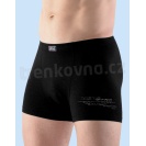 Gino boxerky bamboo s motivem krátké - černá