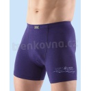 Gino boxerky bamboo s motivem delší - modrá