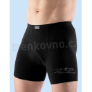 Gino Boxerky bamboo s motivem delší - černá