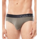 Slipy Calvin Klein Cotton Bold Briefs - šedé