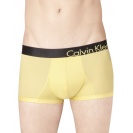 Boxerky pánské Calvin Klein Bold Trunk - žlutá