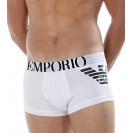 Boxerky pánské Emporio Armani Eagle trunk - bílé