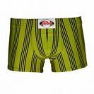 Boxerky pánské Styx Žluté - černý pruh